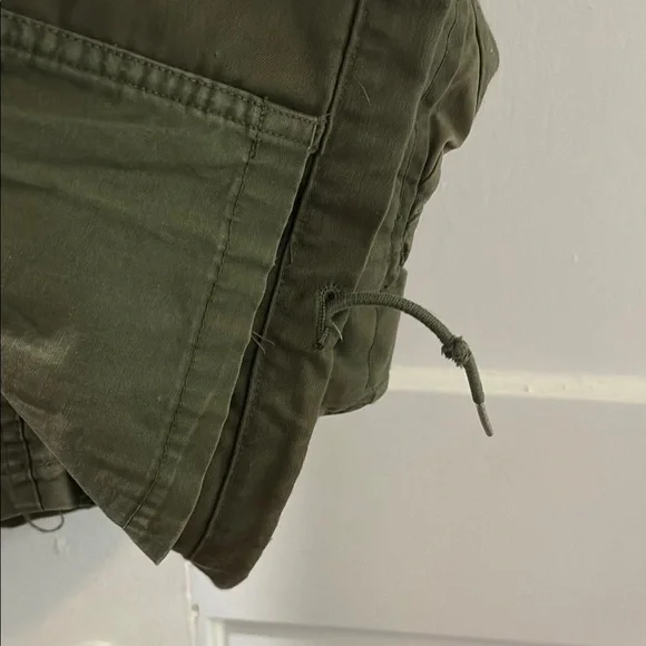 Men's Olive Green Military Jacket - Picture 5 of 9